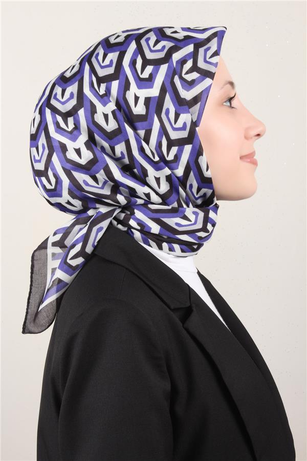 Nirvana Soft Eşarp 8114-7 Mor