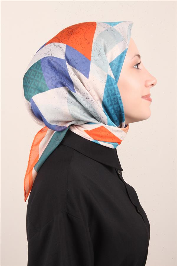 Nirvana Soft Eşarp 8115-1 Turuncu