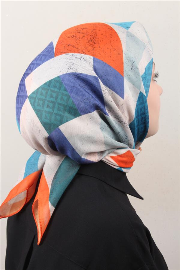 Nirvana Soft Eşarp 8115-1 Turuncu