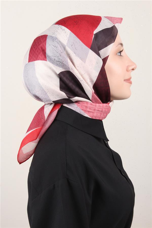 Nirvana Soft Eşarp 8115-14 Kırmızı