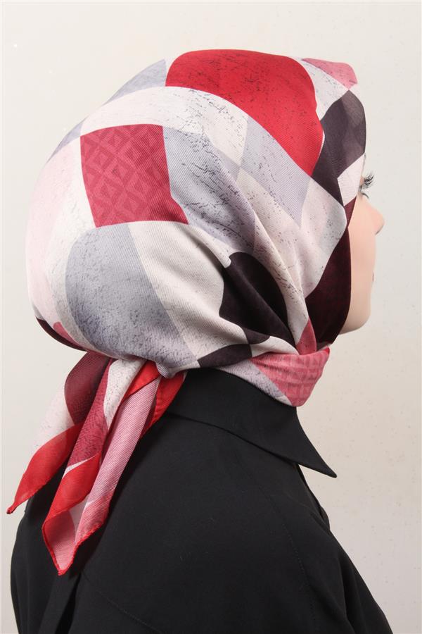 Nirvana Soft Eşarp 8115-14 Kırmızı