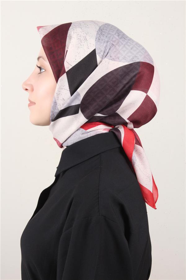 Nirvana Soft Eşarp 8115-14 Kırmızı