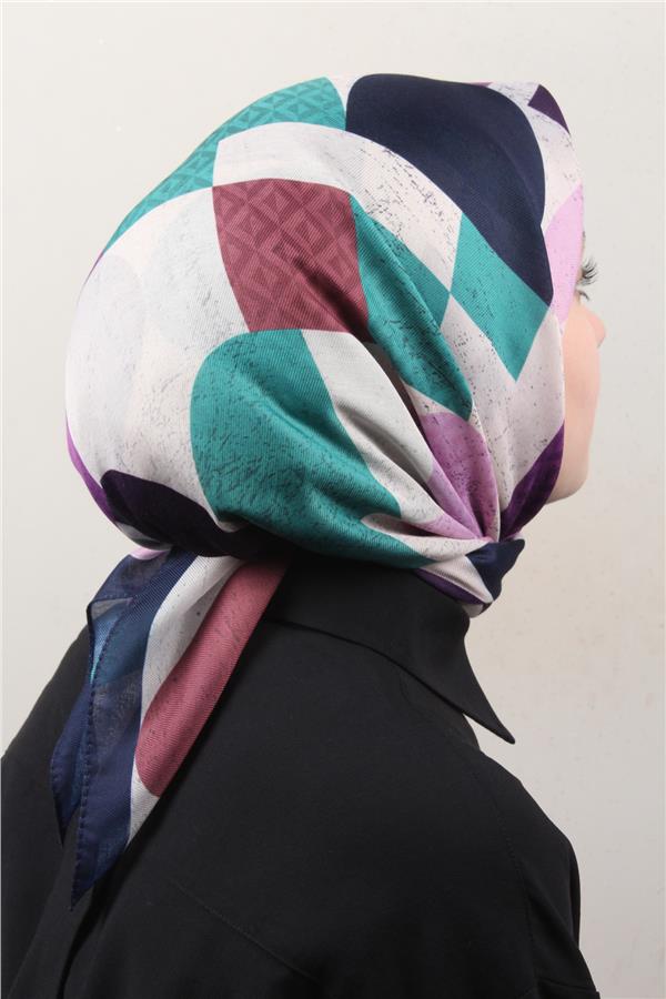 Nirvana Soft Eşarp 8115-2 Lacivert