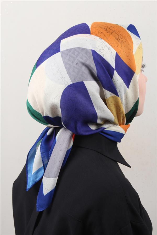 Nirvana Soft Eşarp 8115-4 Saks 