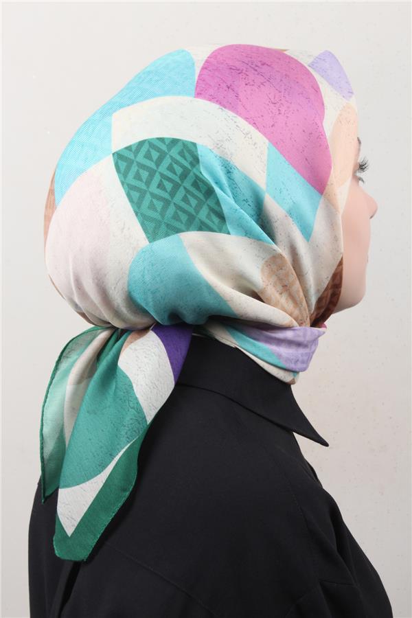 Nirvana Soft Eşarp 8115-6 Yeşil