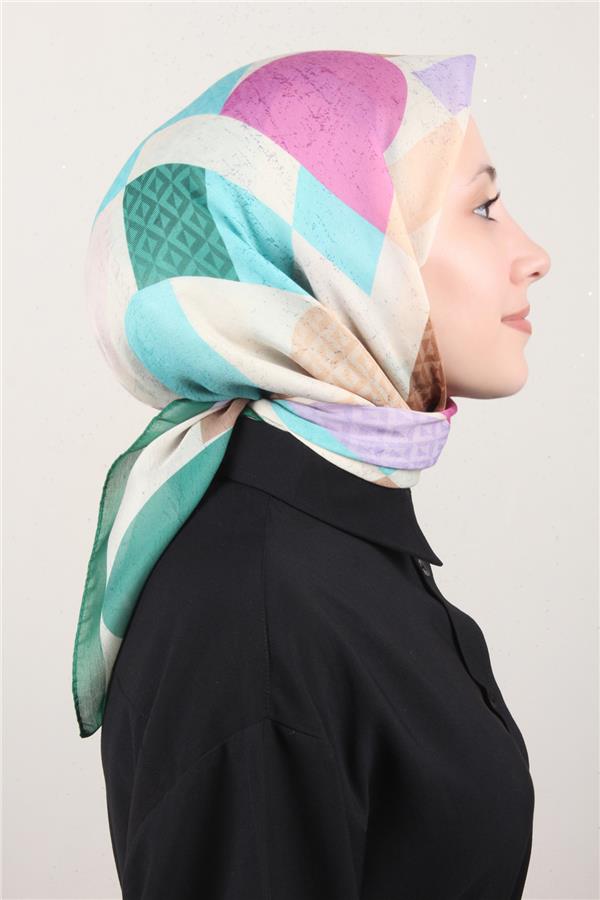 Nirvana Soft Eşarp 8115-6 Yeşil