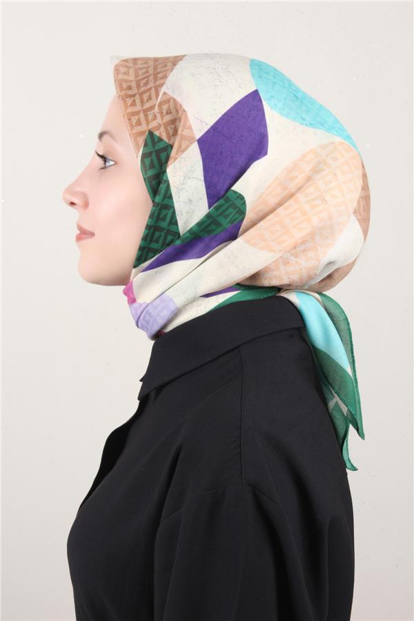 Nirvana Soft Eşarp 8115-6 Yeşil