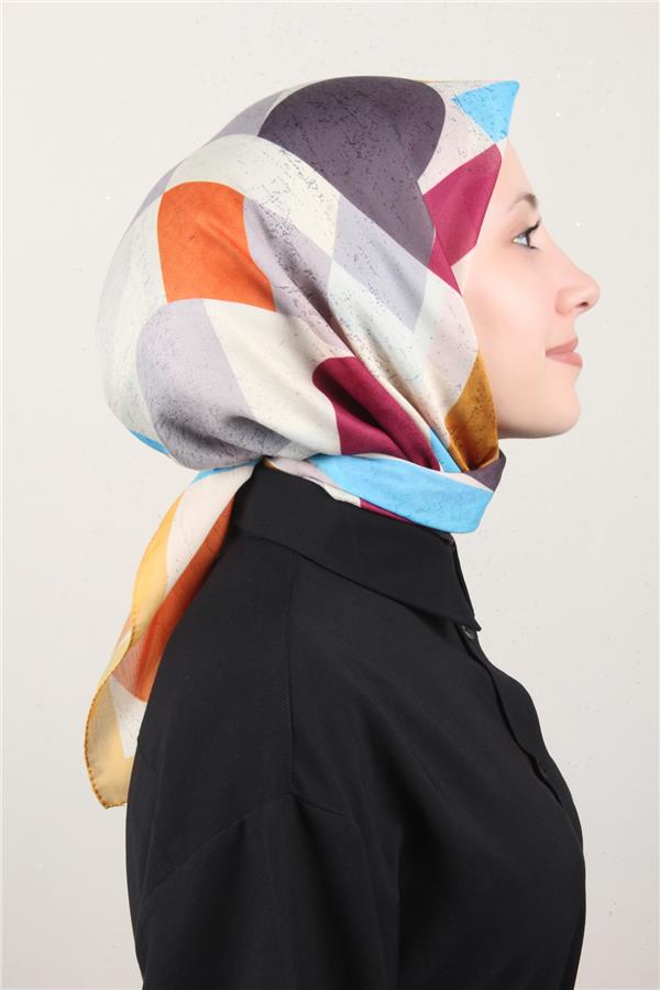 Nirvana Soft Eşarp 8115-7 Sarı