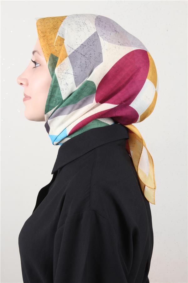 Nirvana Soft Eşarp 8115-7 Sarı