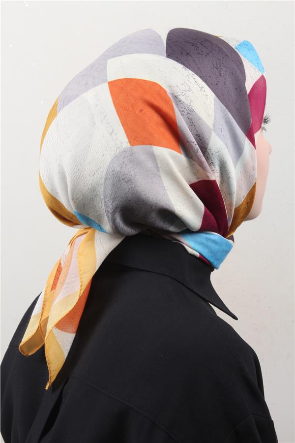 Nirvana Soft Eşarp 8115-7 Sarı