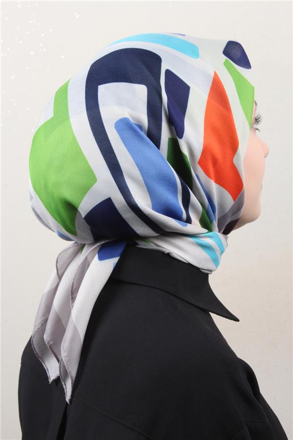 Nirvana Soft Eşarp 8116-13 Gri