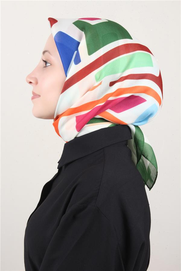 Nirvana Soft Eşarp 8116-3 Yeşil