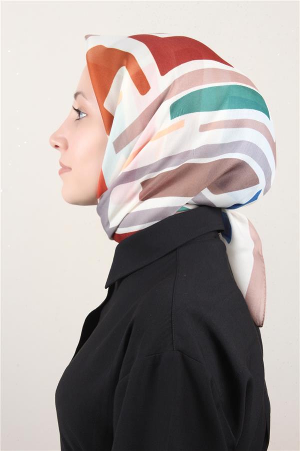 Nirvana Soft Eşarp 8116-7 Sütlü Kahve