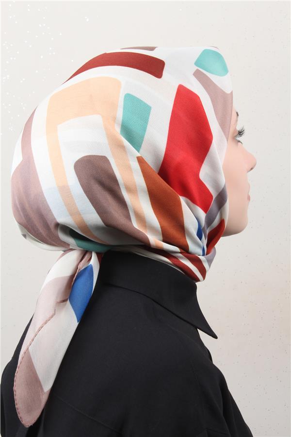 Nirvana Soft Eşarp 8116-7 Sütlü Kahve