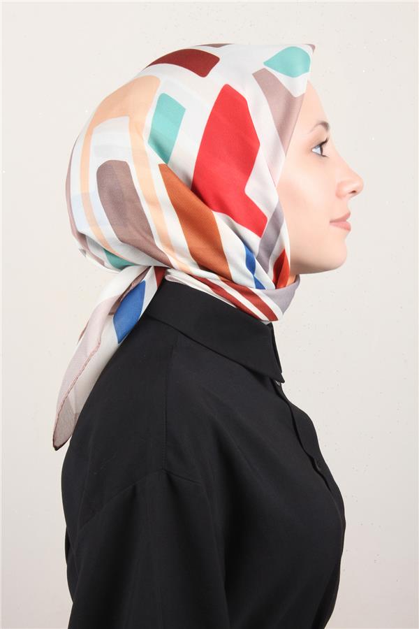 Nirvana Soft Eşarp 8116-7 Sütlü Kahve