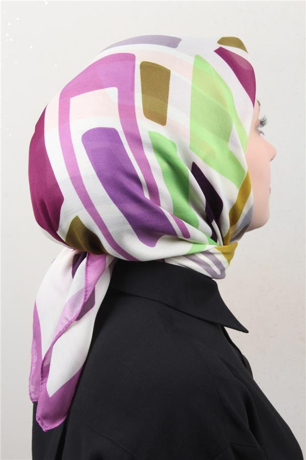 Nirvana Soft Eşarp 8116-9 Lila