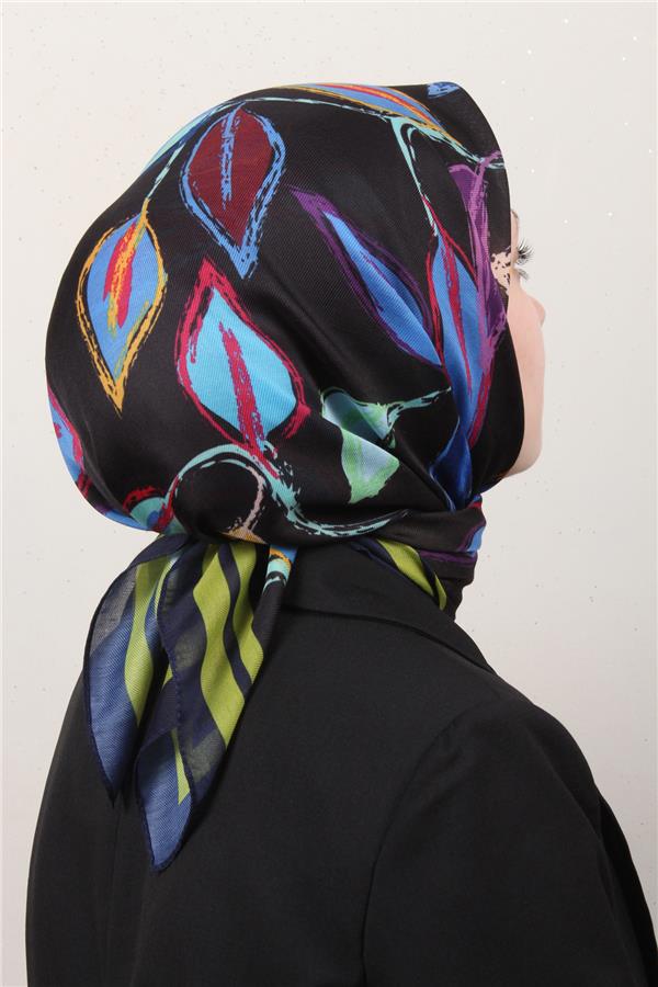 Nirvana Soft Eşarp 8117-11 Lacivert