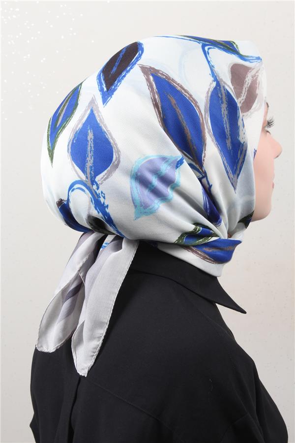 Nirvana Soft Eşarp 8117-3 Mavi