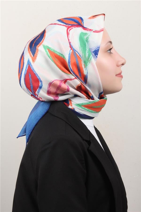 Nirvana Soft Eşarp 8117-5 Gece Mavisi