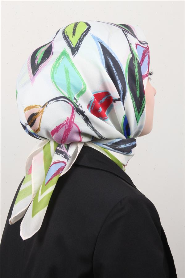 Nirvana Soft Eşarp 8117-7 Fısıtık Yeşili