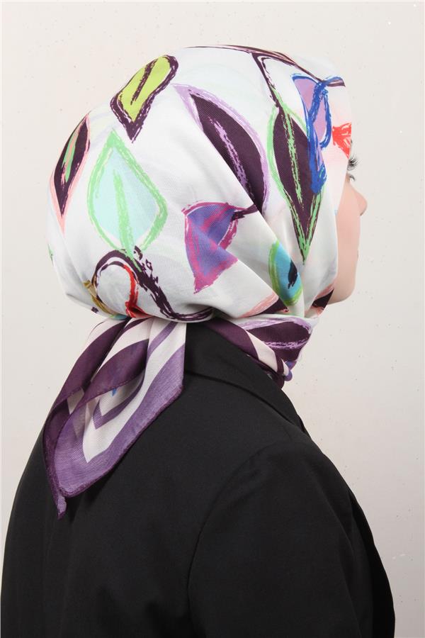 Nirvana Soft Eşarp 8117-9 Mor