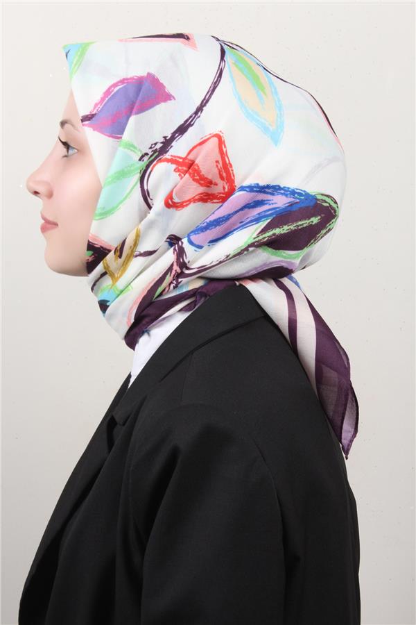 Nirvana Soft Eşarp 8117-9 Mor