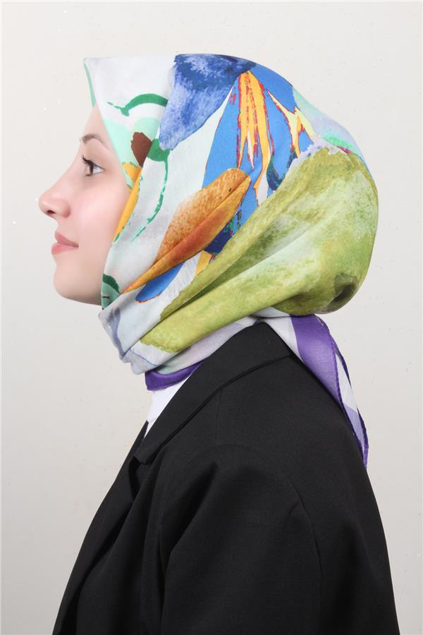 Nirvana Soft Eşarp 8118-10 Mor