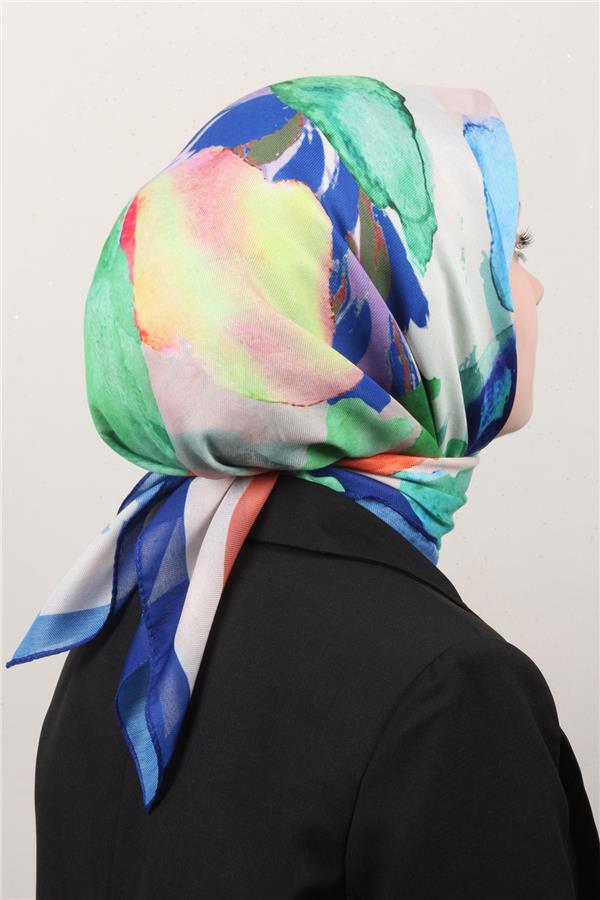 Nirvana Soft Eşarp 8118-11 Gece Mavisi