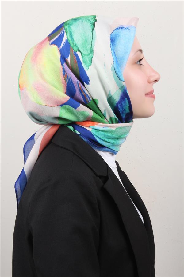 Nirvana Soft Eşarp 8118-11 Gece Mavisi