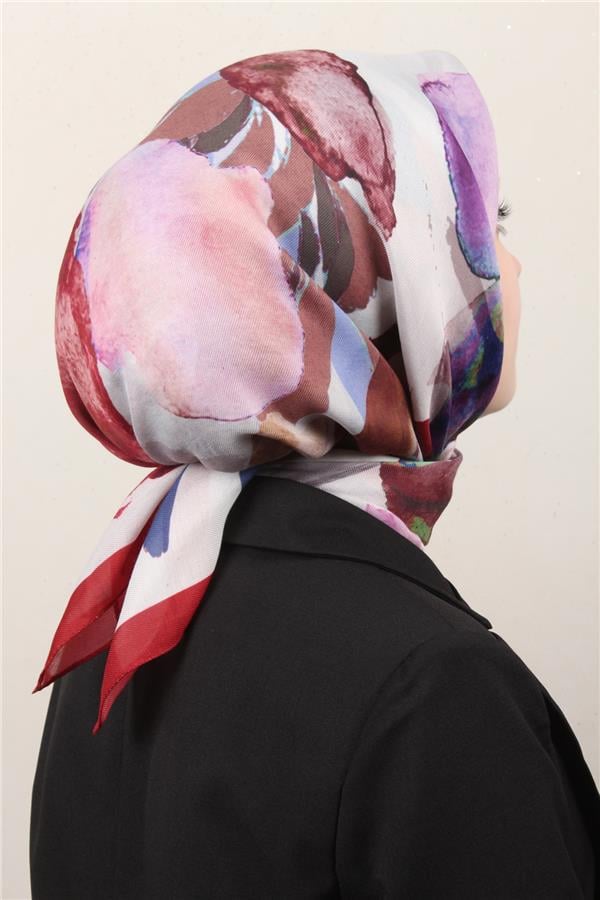 Nirvana Soft Eşarp 8118-2 Bordo