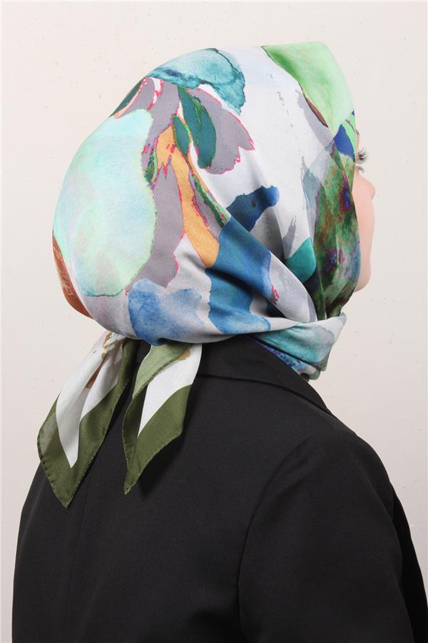 Nirvana Soft Eşarp 8118-5 Yeşil