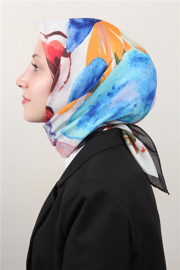 Nirvana Soft Eşarp 8118-6 Siyah