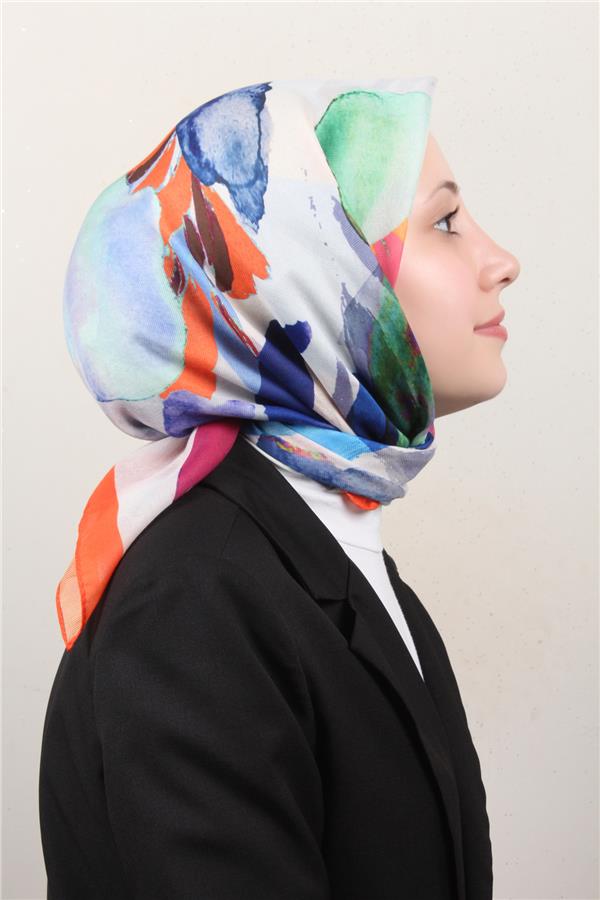 Nirvana Soft Eşarp 8118-8 Turuncu