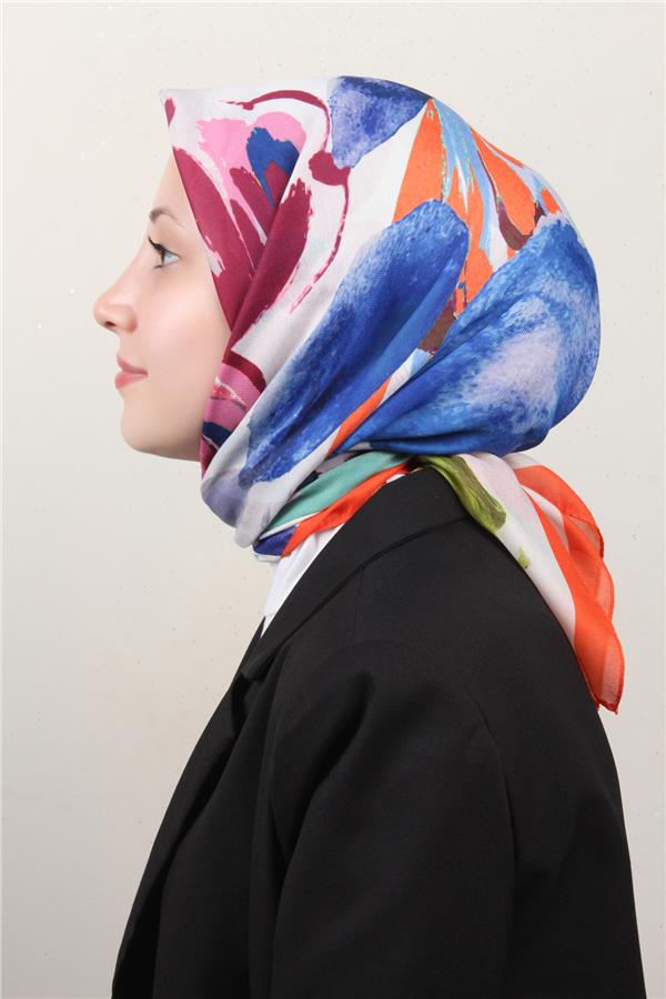 Nirvana Soft Eşarp 8118-8 Turuncu