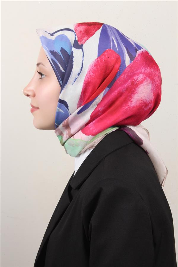 Nirvana Soft Eşarp 8118-9 Açık Pudra