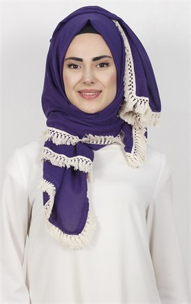 Otantik Saçaklı Şal 120-12