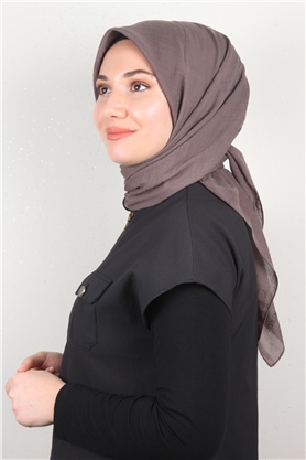 Pamuk Beta Eşarp 4651-26 Kakao