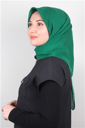 Pamuk Beta Eşarp 4651-28 Zümrüt