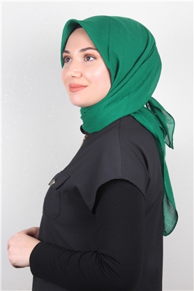 Pamuk Beta Eşarp 4651-28 Zümrüt