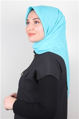 Pamuk Beta Eşarp 4651-34 Su Mavisi