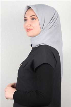 Pamuk Beta Eşarp 4651-36 Gri