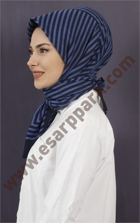 Pamuklu 140x140 Cm Eşarp 1070-12