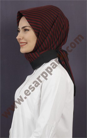 Pamuklu 140x140 Cm Eşarp 1070-16