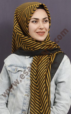 Pamuklu 140x140 Cm Eşarp 1070-22