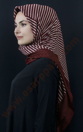 Pamuklu 140x140 Cm Eşarp 1070-27