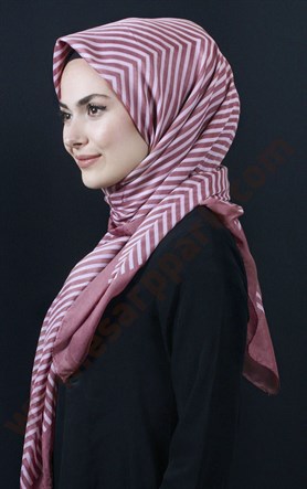 Pamuklu 140x140 Cm Eşarp 1070-28