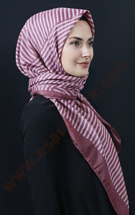 Pamuklu 140x140 Cm Eşarp 1070-28