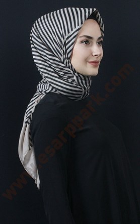 Pamuklu 140x140 Cm Eşarp 1070-29