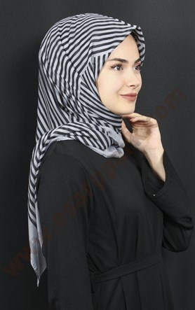 Pamuklu 140x140 Cm Eşarp 1070-3