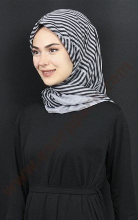 Pamuklu 140x140 Cm Eşarp 1070-3